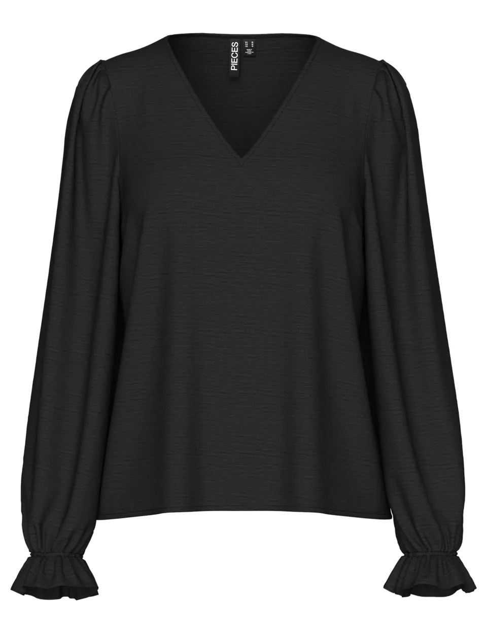 Pieces Pctiffany LS maglia scollo a V manica lunga