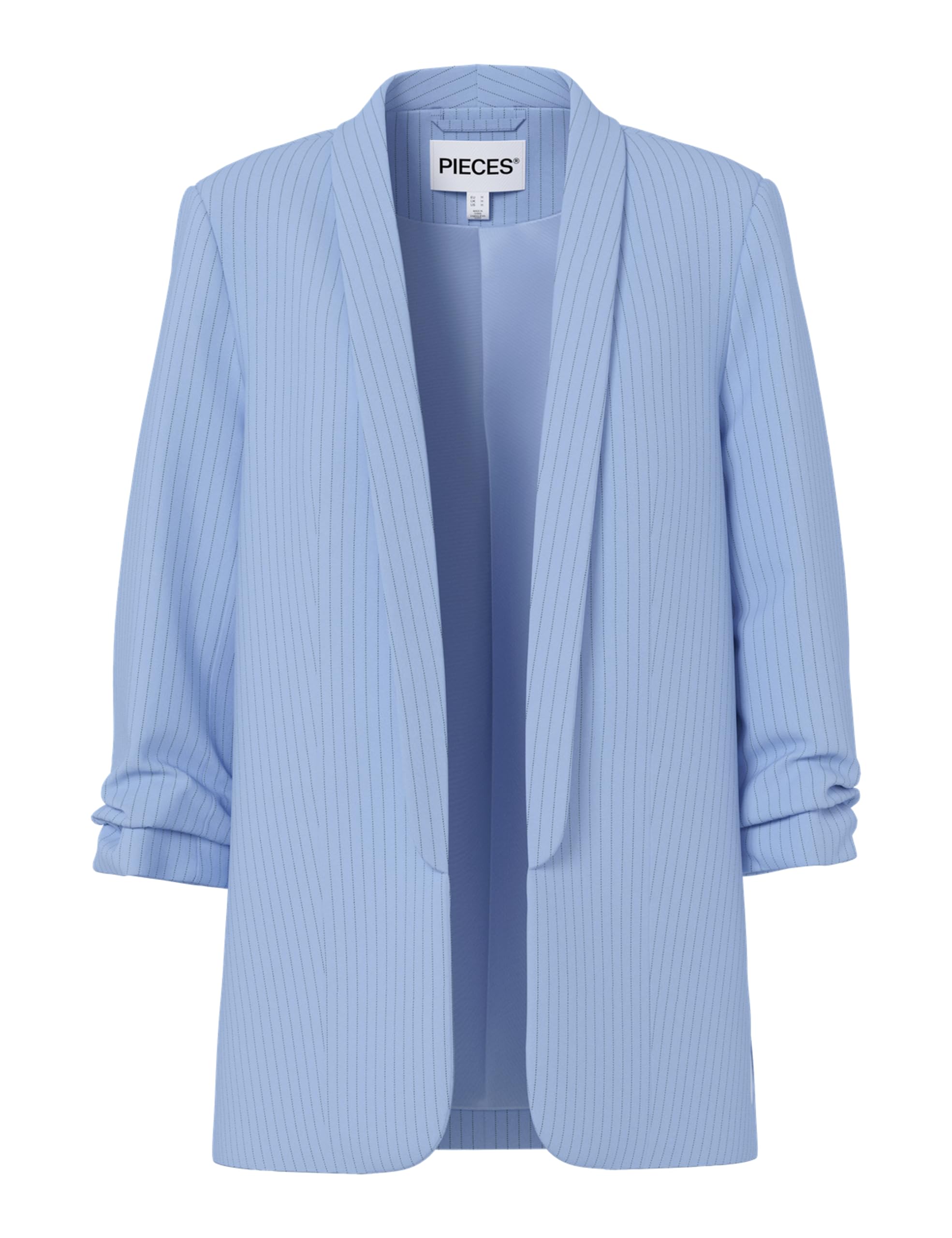 Pieces Pcbosella blazer donna taglia M verde gessato