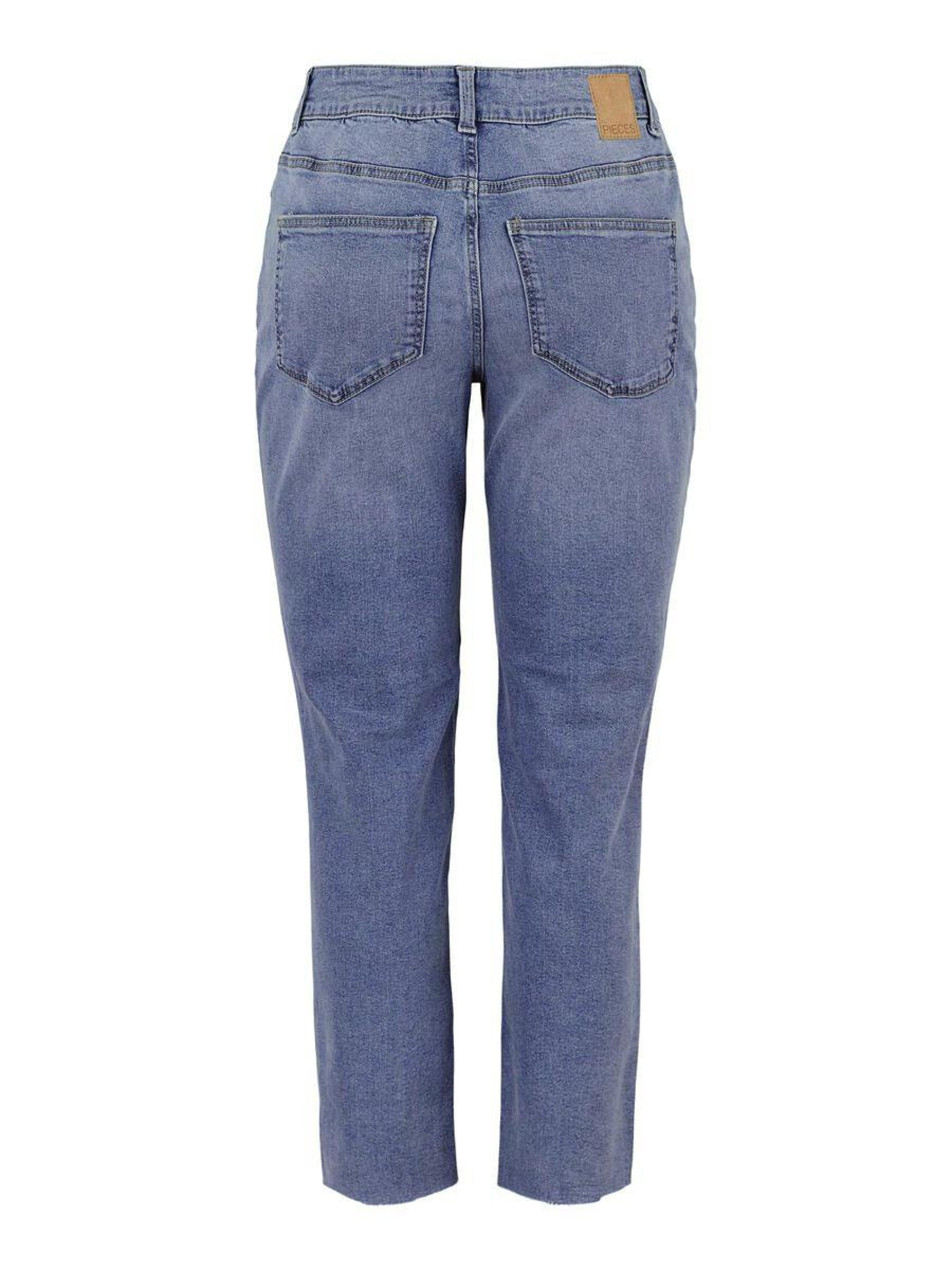 Pieces jeans donna 26W/30L blu denim medio