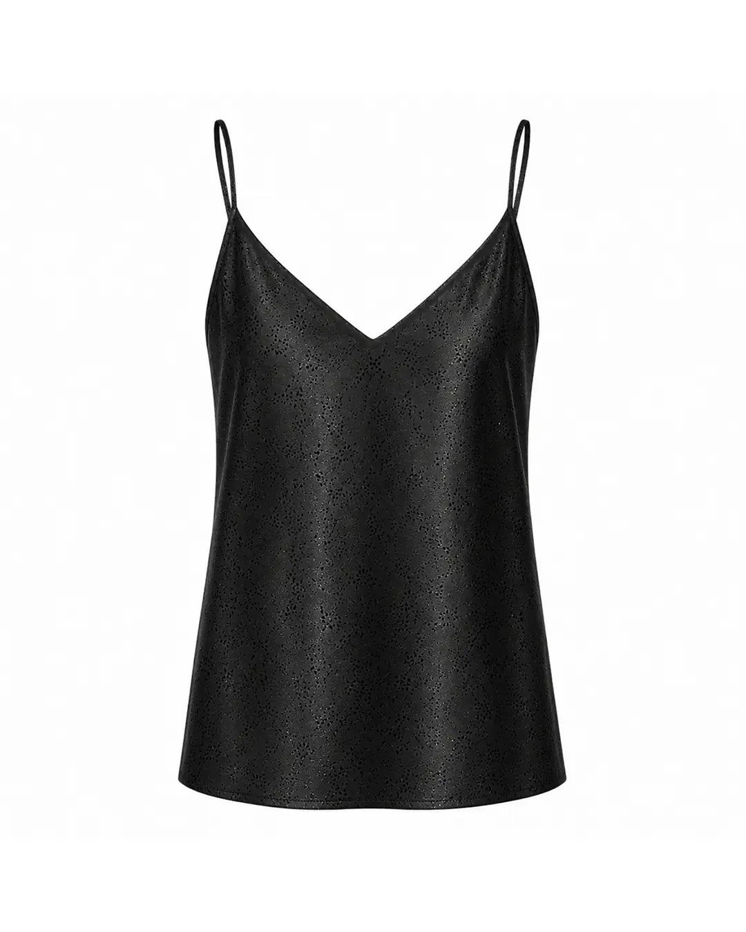 el.residu Uma Dot top seta nero M