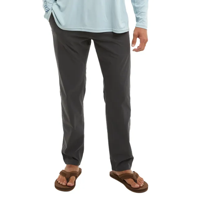 Pelagic Flyline pantaloni uomo graphite nylon stretch