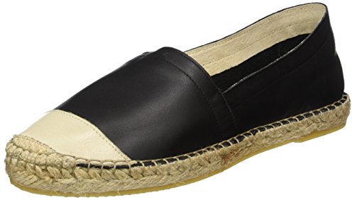 Pieces Pskatie espadrillas donna nero crema 41
