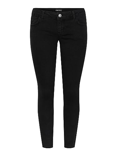 Pieces Pcpeggy LW Skinny Ank BLC Jeans Noos jeans taglia 48-50 Plus