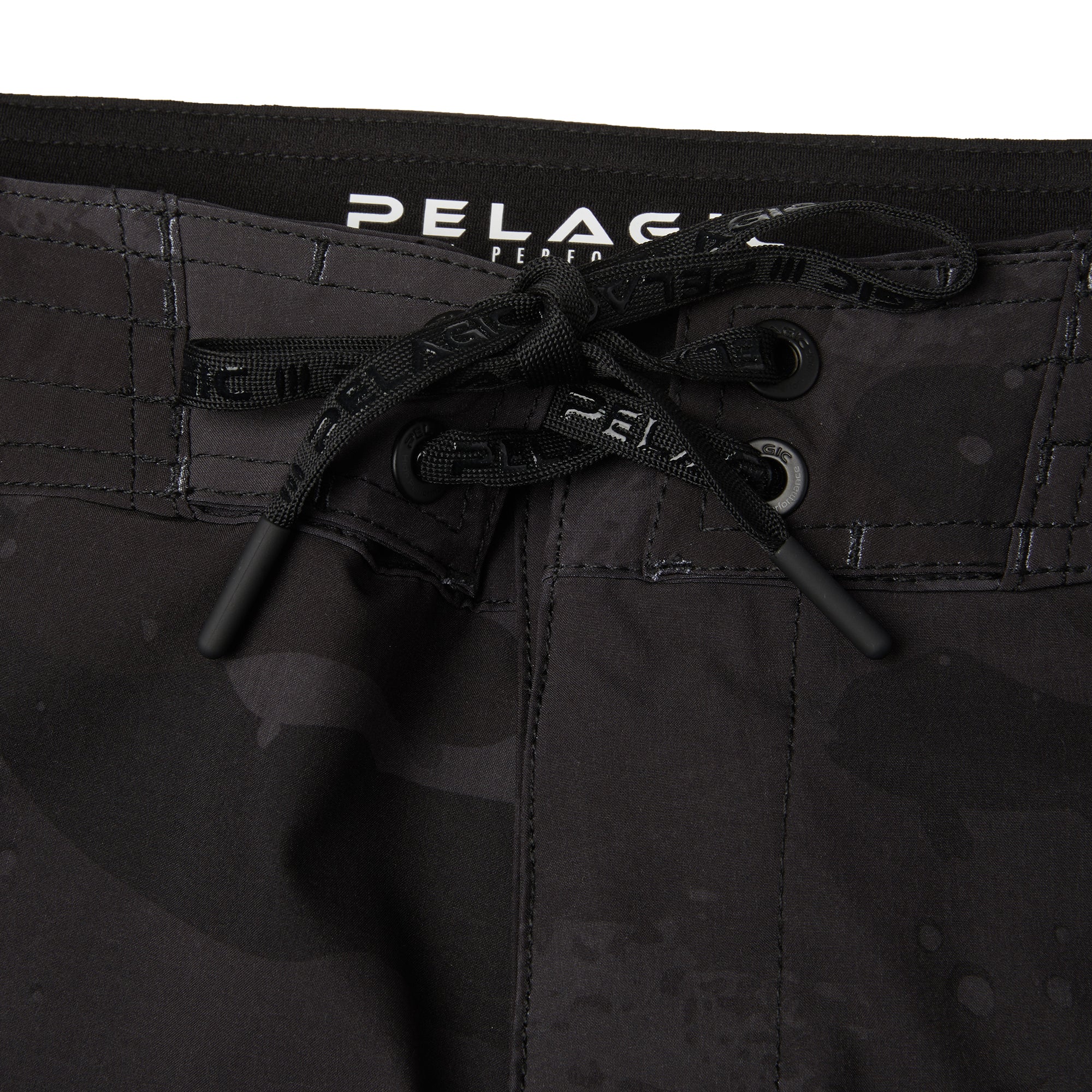 Pelagic Strike boardshorts uomo neri asciugatura rapida
