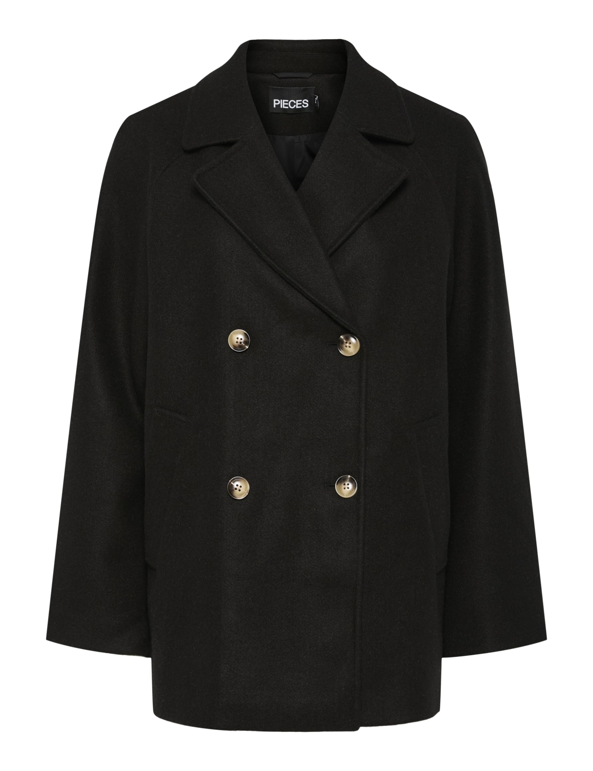 Pieces Pcmarbel Coat cappotto corto donna invernale