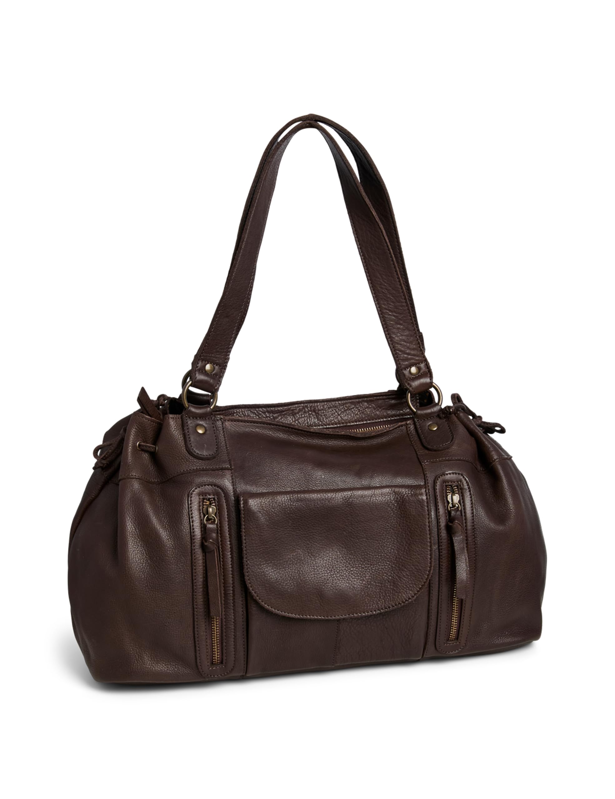 Pieces Pcpihanna Fc borsa tawny port pelle
