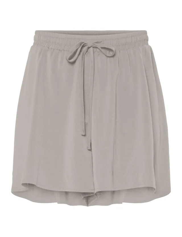 Pieces Pcfua HW Pantaloncini Donna Argento XS