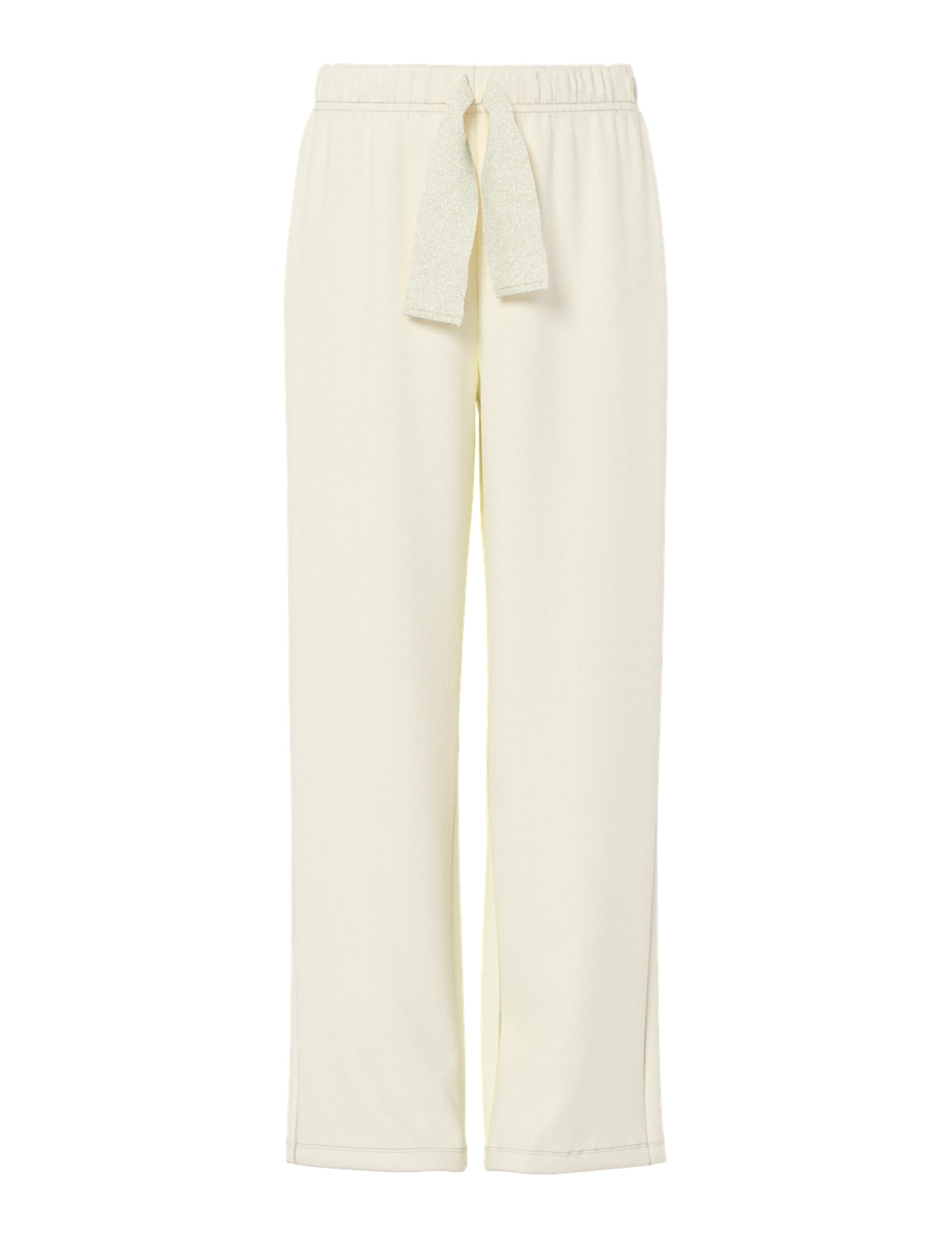 Pieces Pcchilli Wide Glitter pantaloni tuta donna glitter