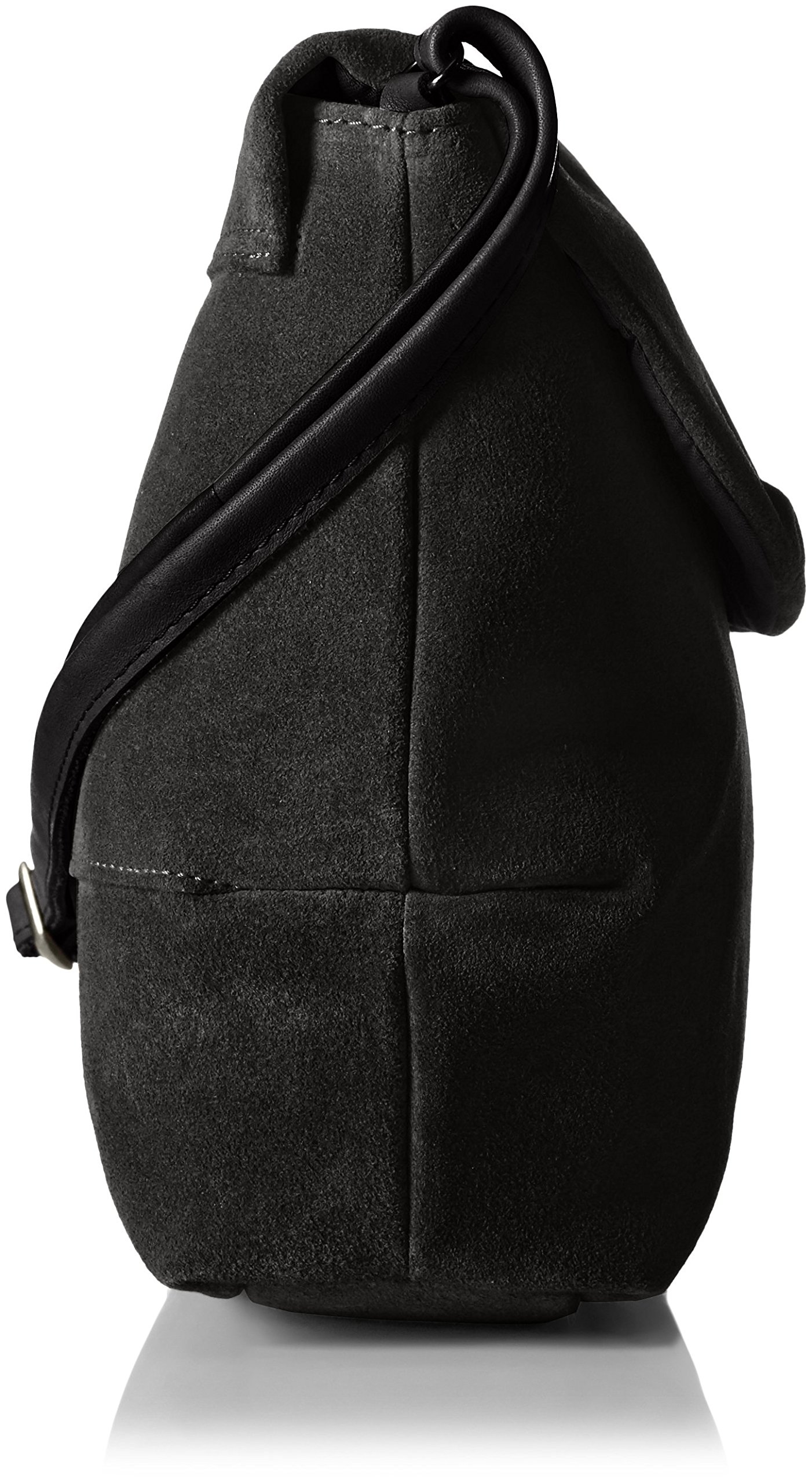 Pieces Pcmacca Suede Crossover borsa tracolla scamosciata