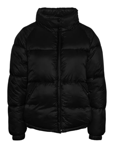 PIECES Pcnaomy High Collar Puffer Jacket piumino collo alto