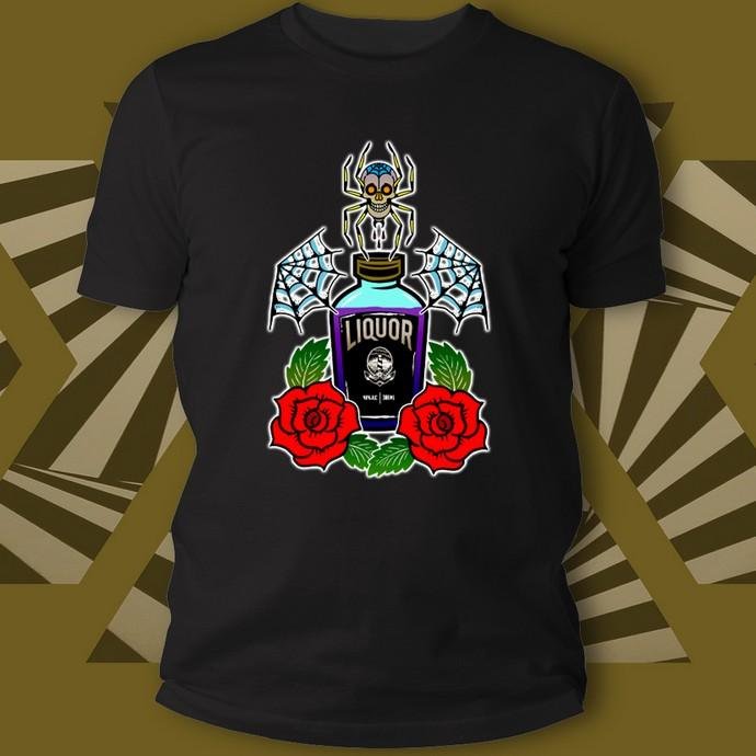 Matrix Rex Liquor Tattoo T-shirt unisex digitale
