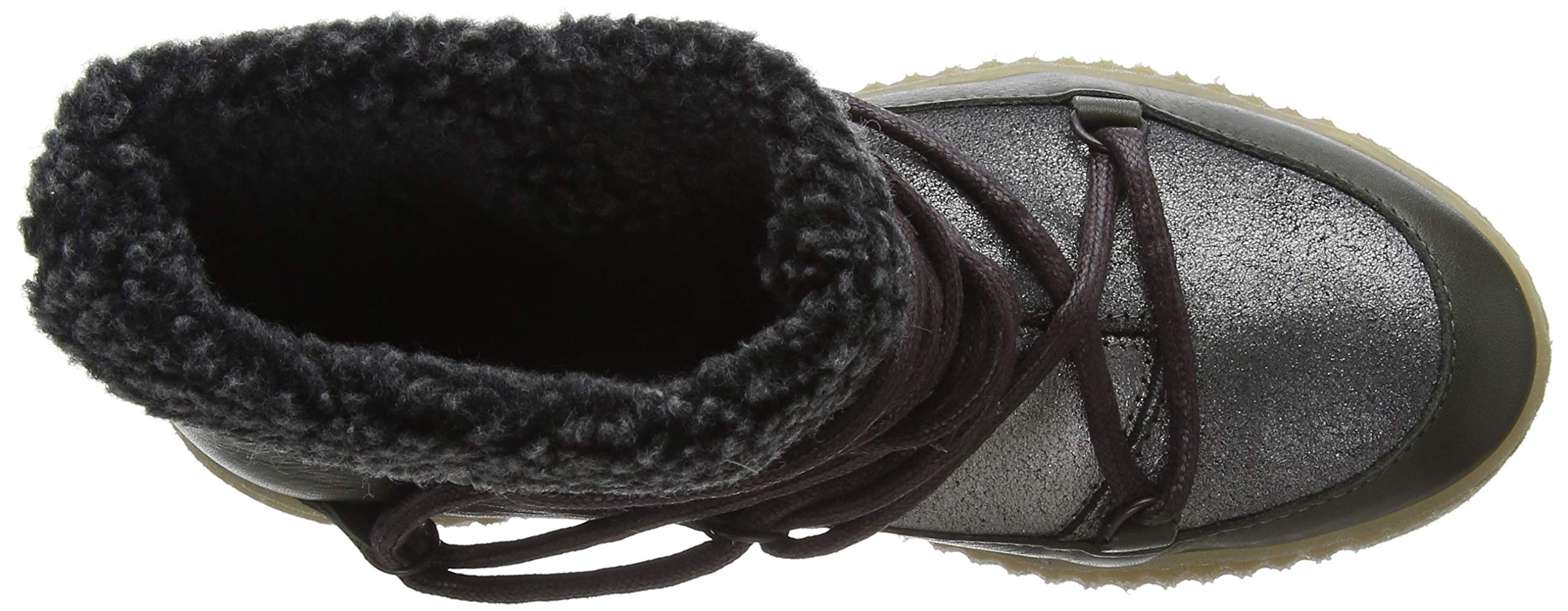 Pieces Pspaccia Boot stivali arricciati donna camoscio