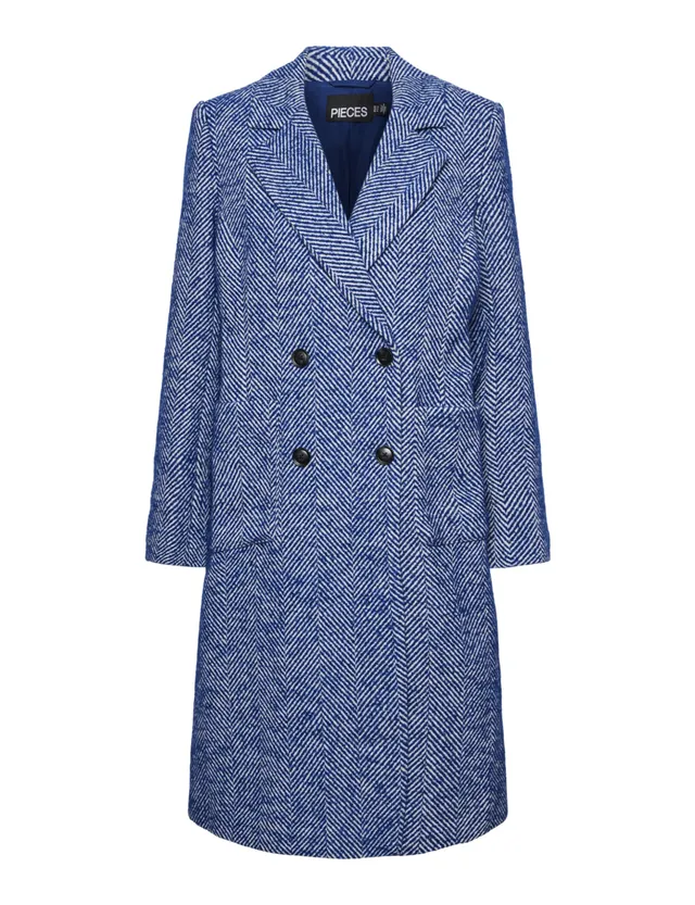 PIECES Pcnaya Coat cappotto donna taglia M tinta unita