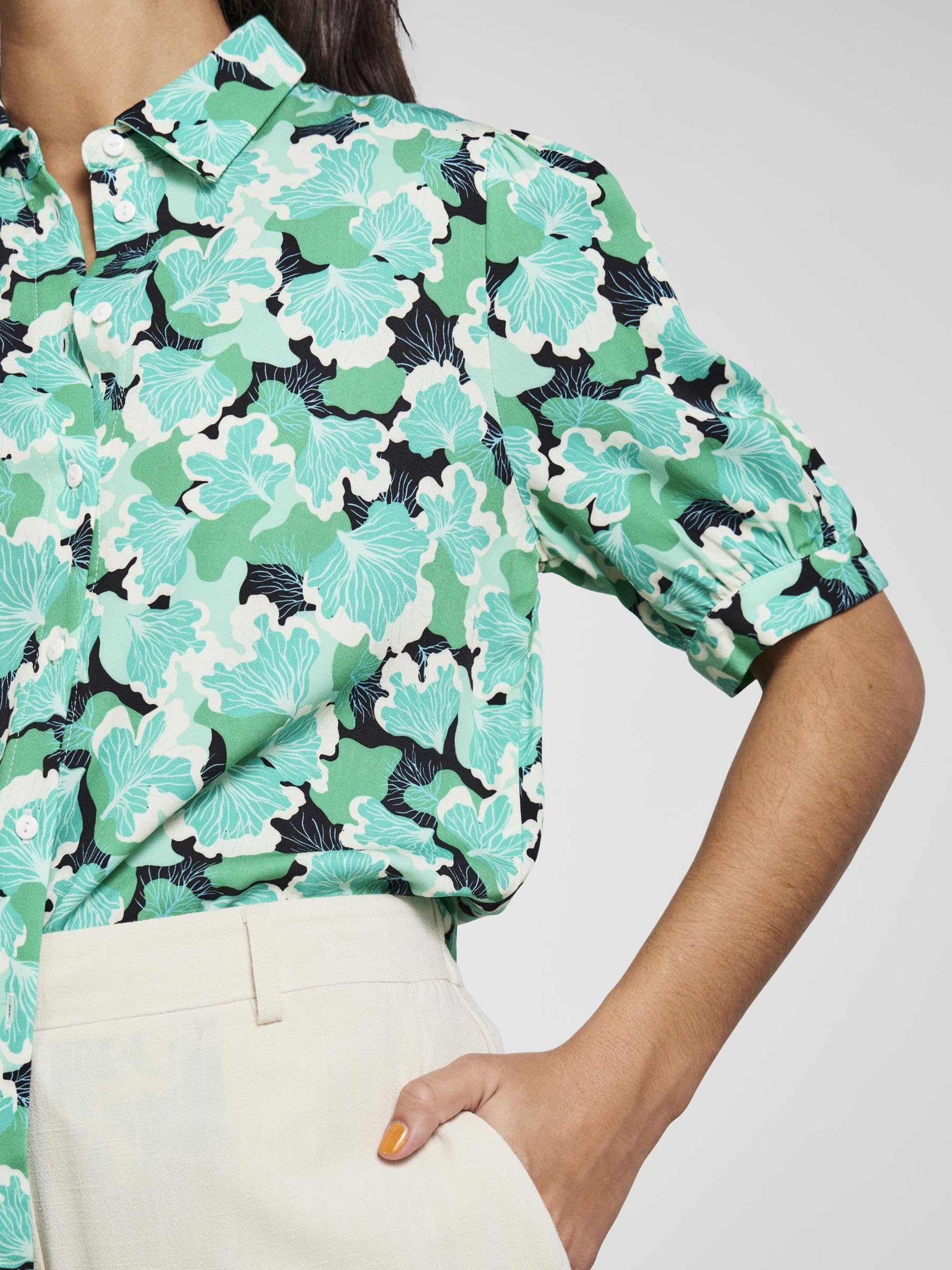 Pieces Kasey Camicia Donna Uso Quotidiano