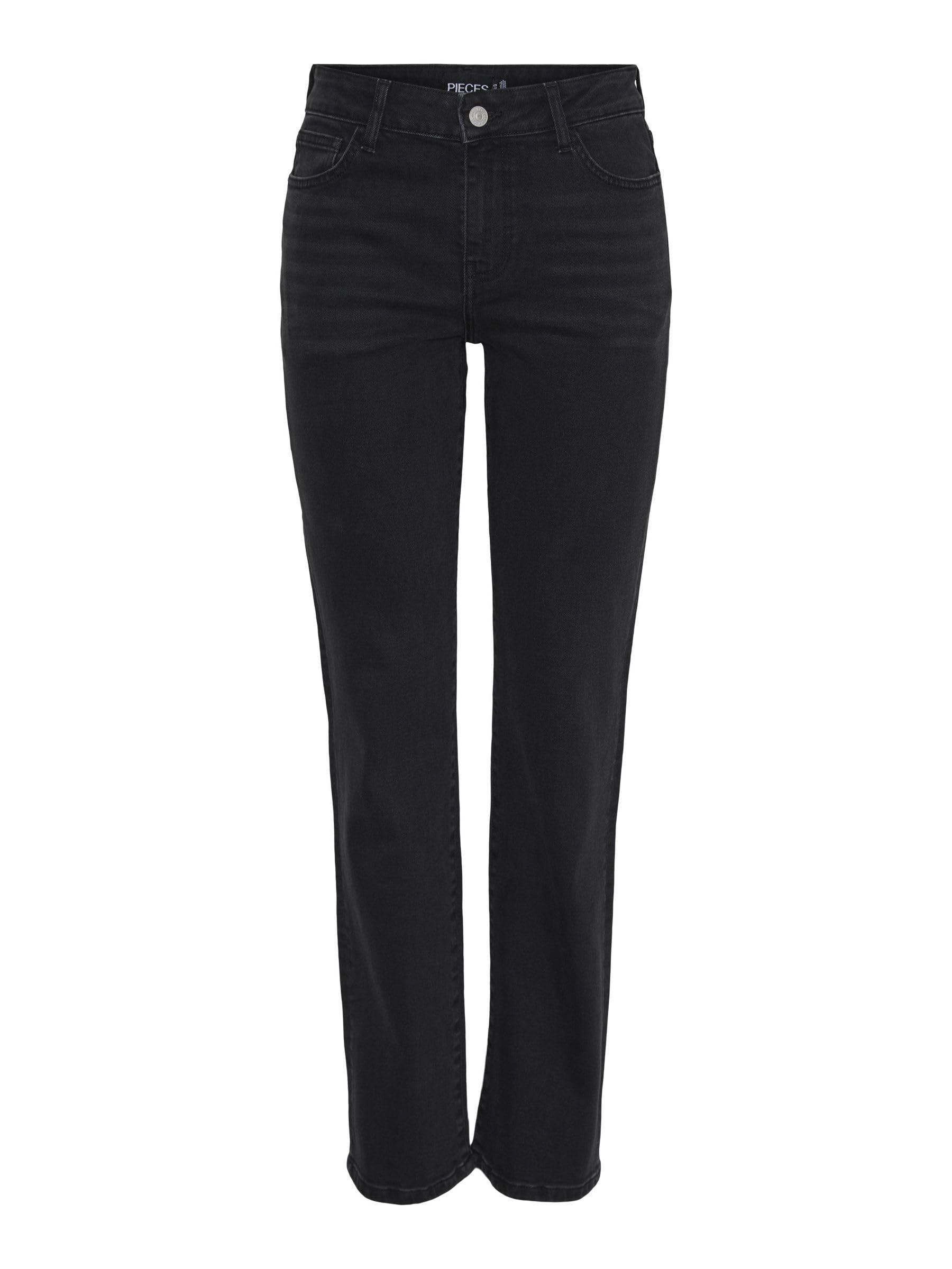 Pieces Pckelly Jeans Dritti Donna 25W/30L Blu