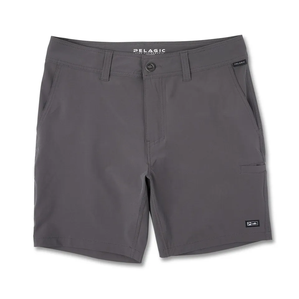 Pelagic Mako pantaloncini uomo grafite elasticizzati