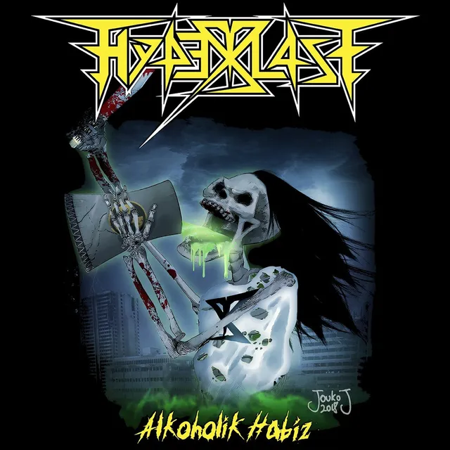 Hyperblast Alcoholik Habiz t-shirt cotone organico