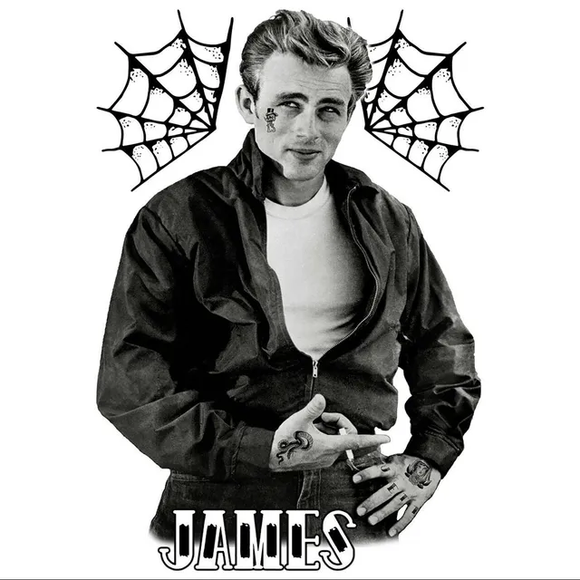 Matrix Music Store Rex Tattoo James t-shirt unisex cotone