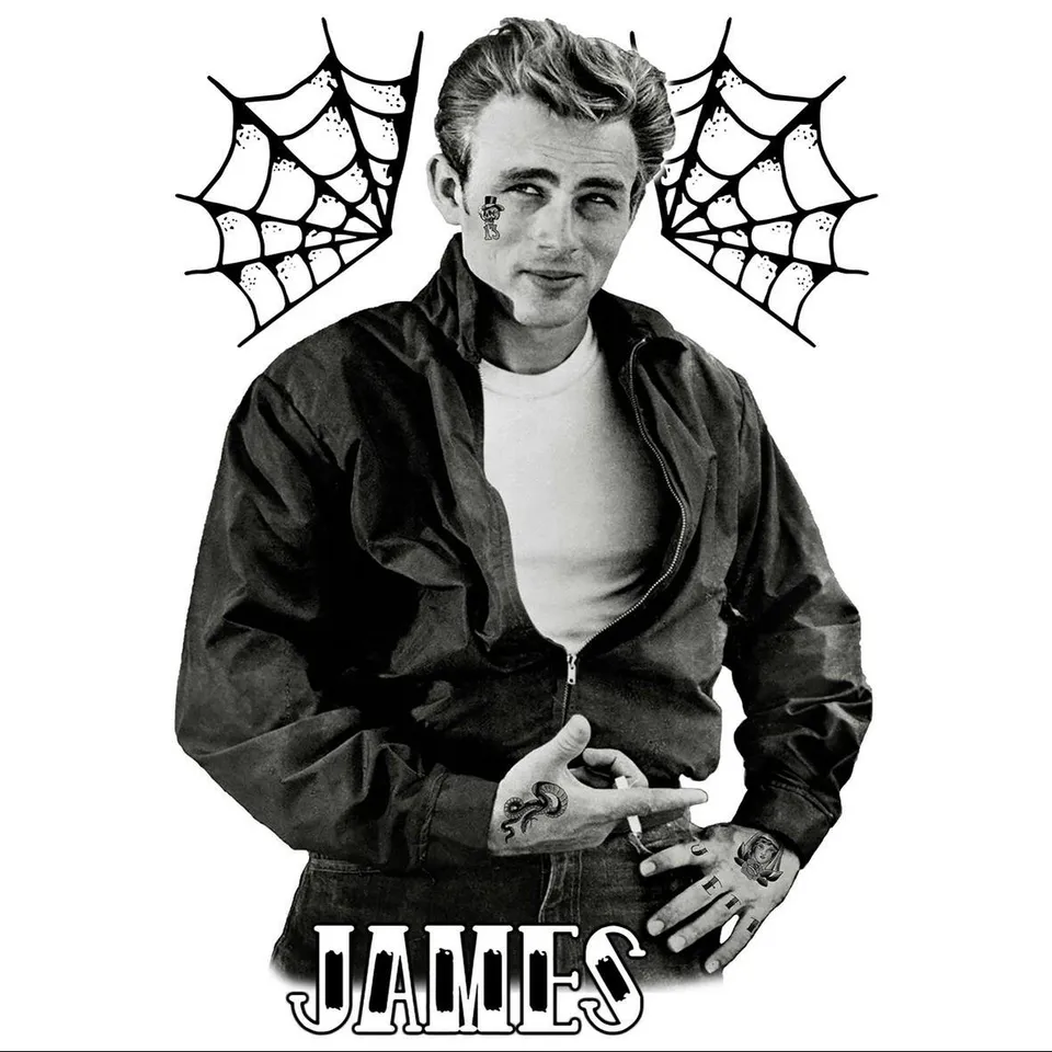 Matrix Music Store Rex Tattoo James t-shirt unisex cotone