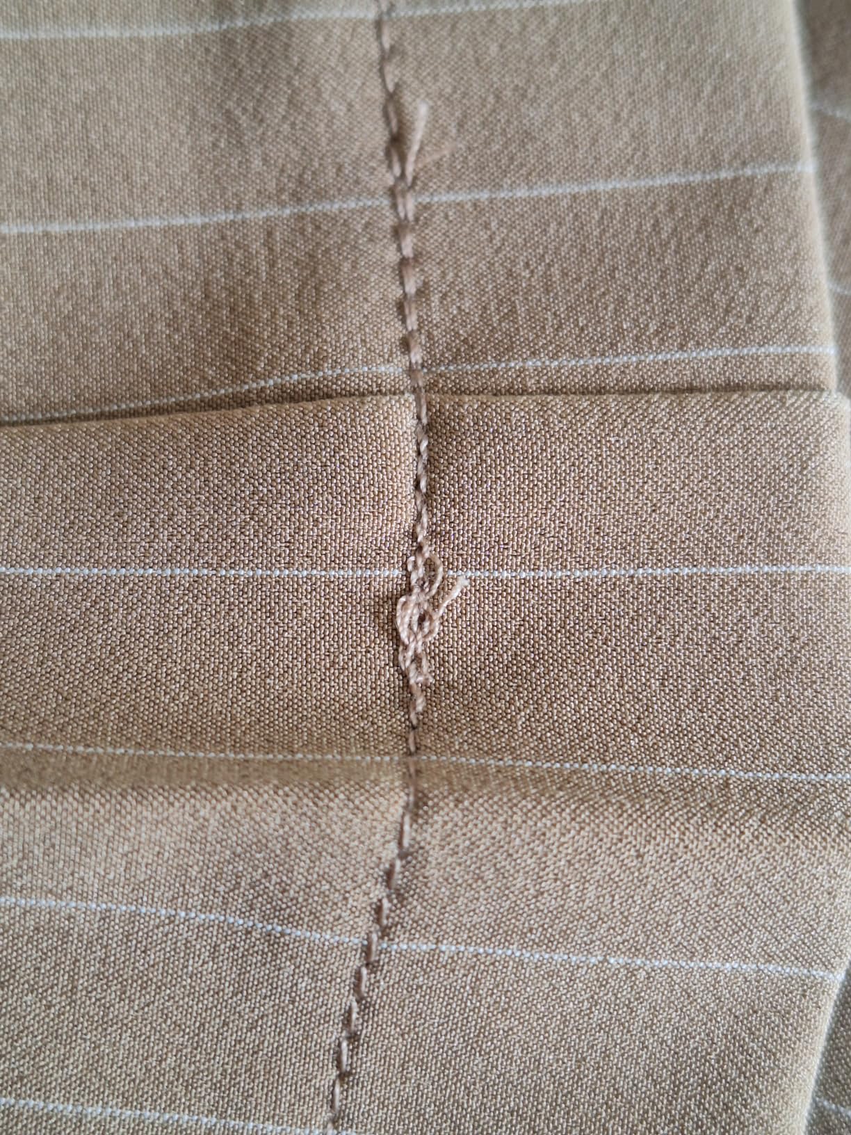 Pieces Pcbozzy HW Pantaloni Larghi Donna 30W/32L Rigati