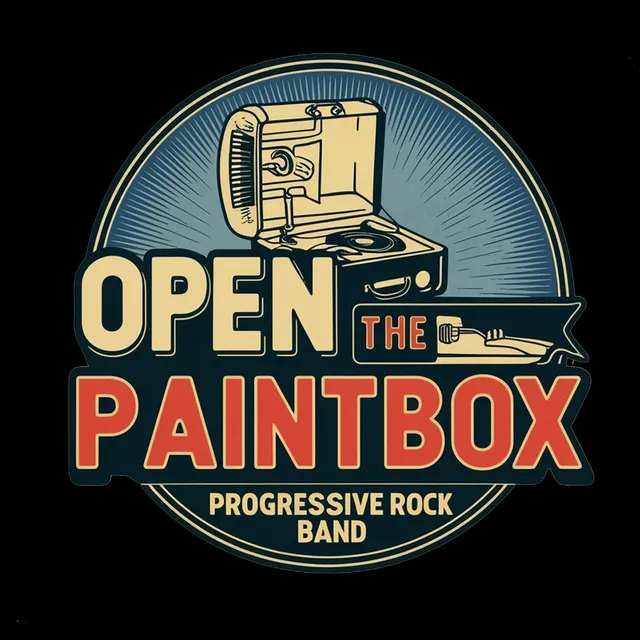 Open The Paintbox Progressive Rock maglietta cotone organico
