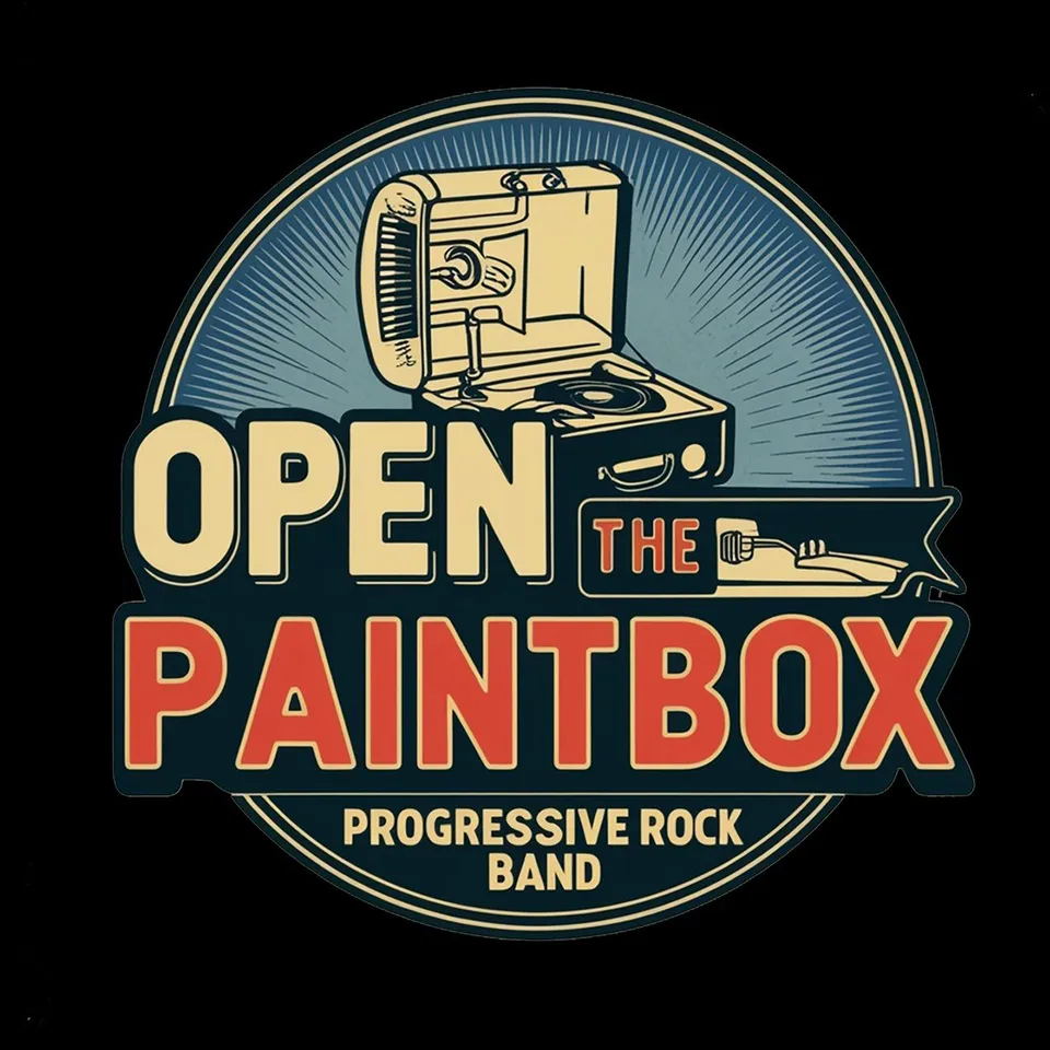 Open The Paintbox Progressive Rock maglietta cotone organico