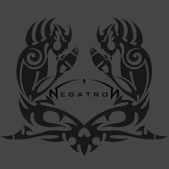 Matrix Music Store oMo Negatron maglietta nera tribal stampa digitale