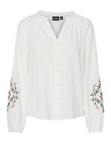 Pieces Pcsikka LS Shirt Mpa Wvn BC camicia XL manica lunga