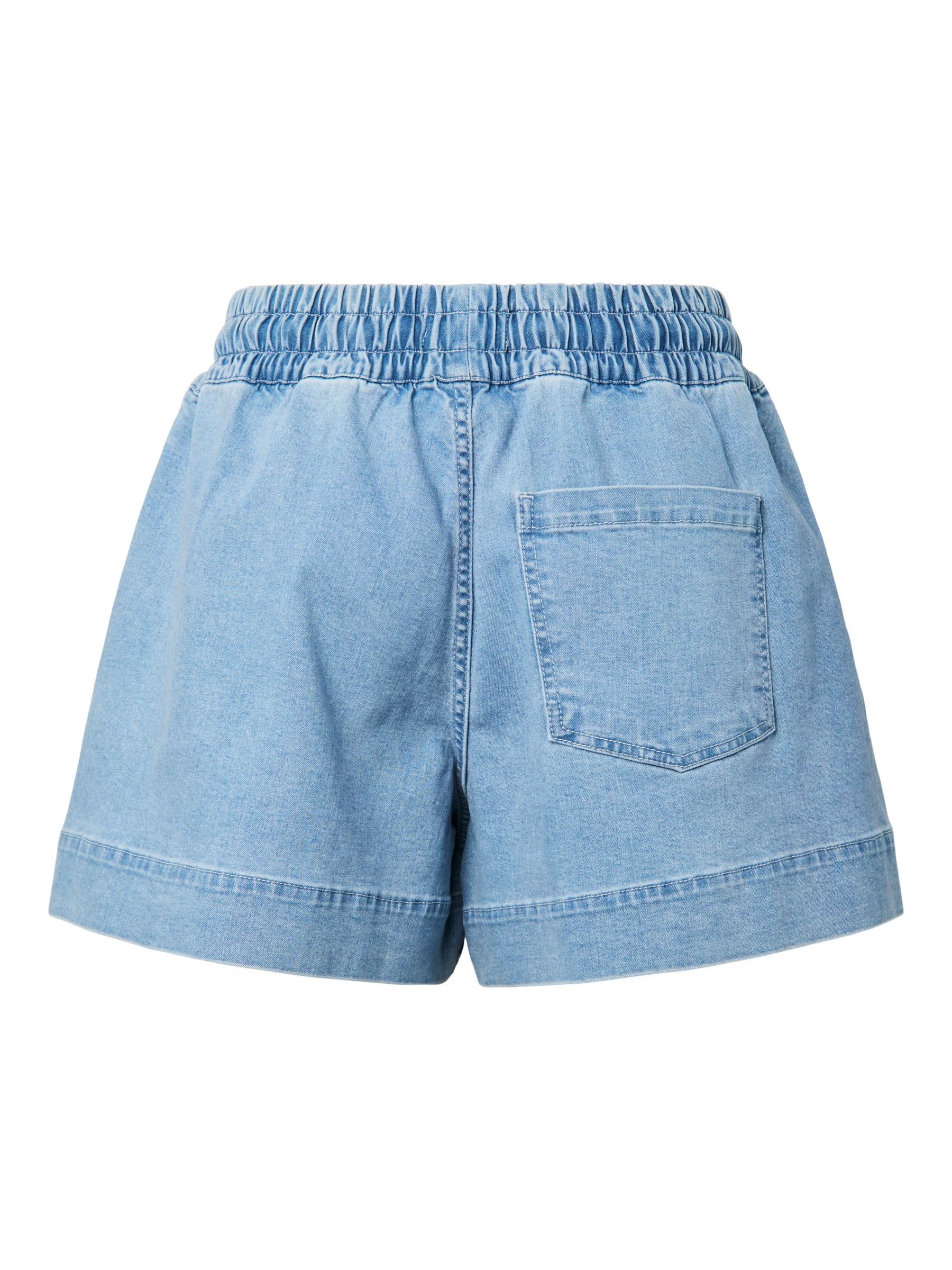 Pieces Pcbillo HW Pull Up Denim Shorts Donna XL