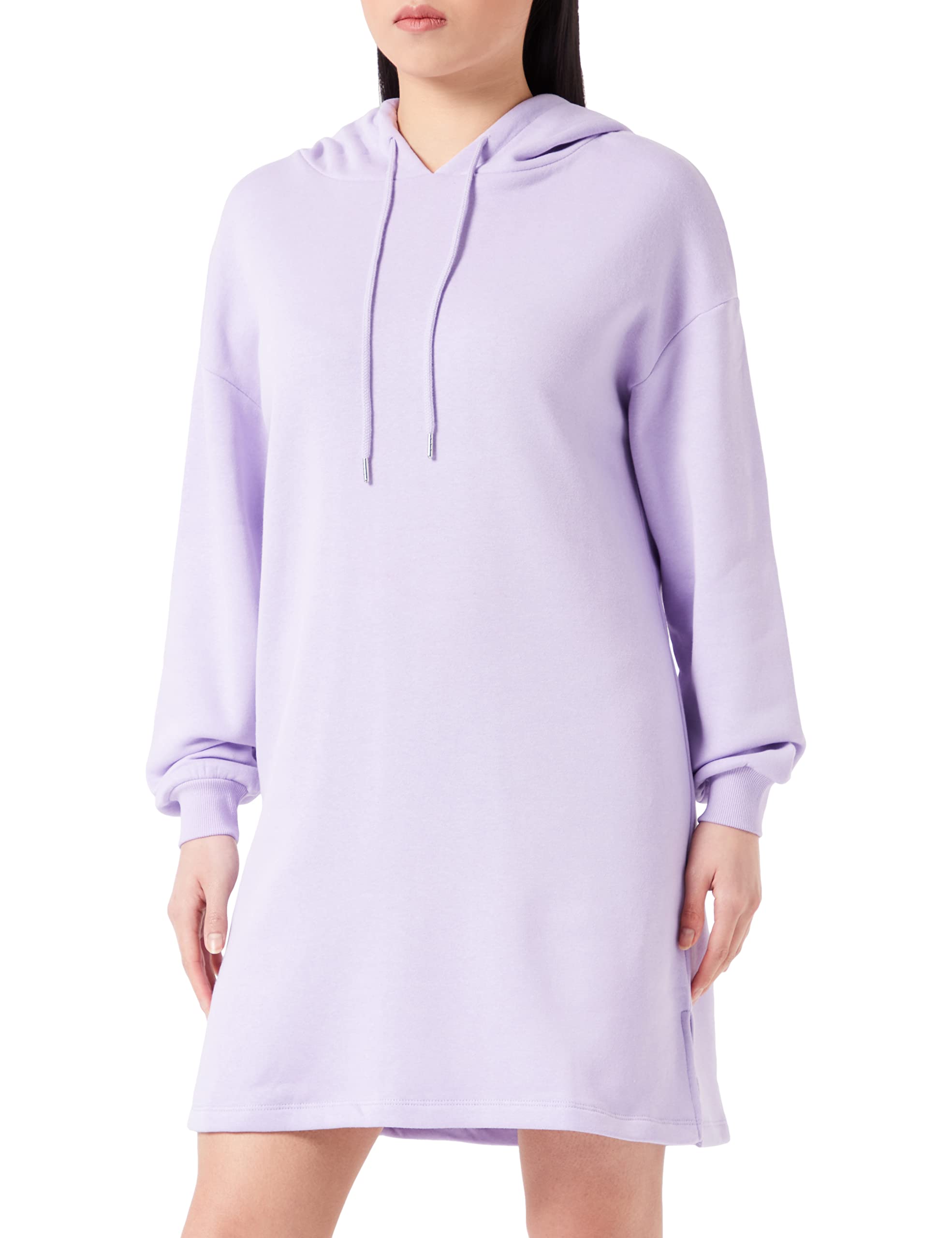 Pieces Pcchilli LS Sweat Dress Noos BC abito XS visone felpato