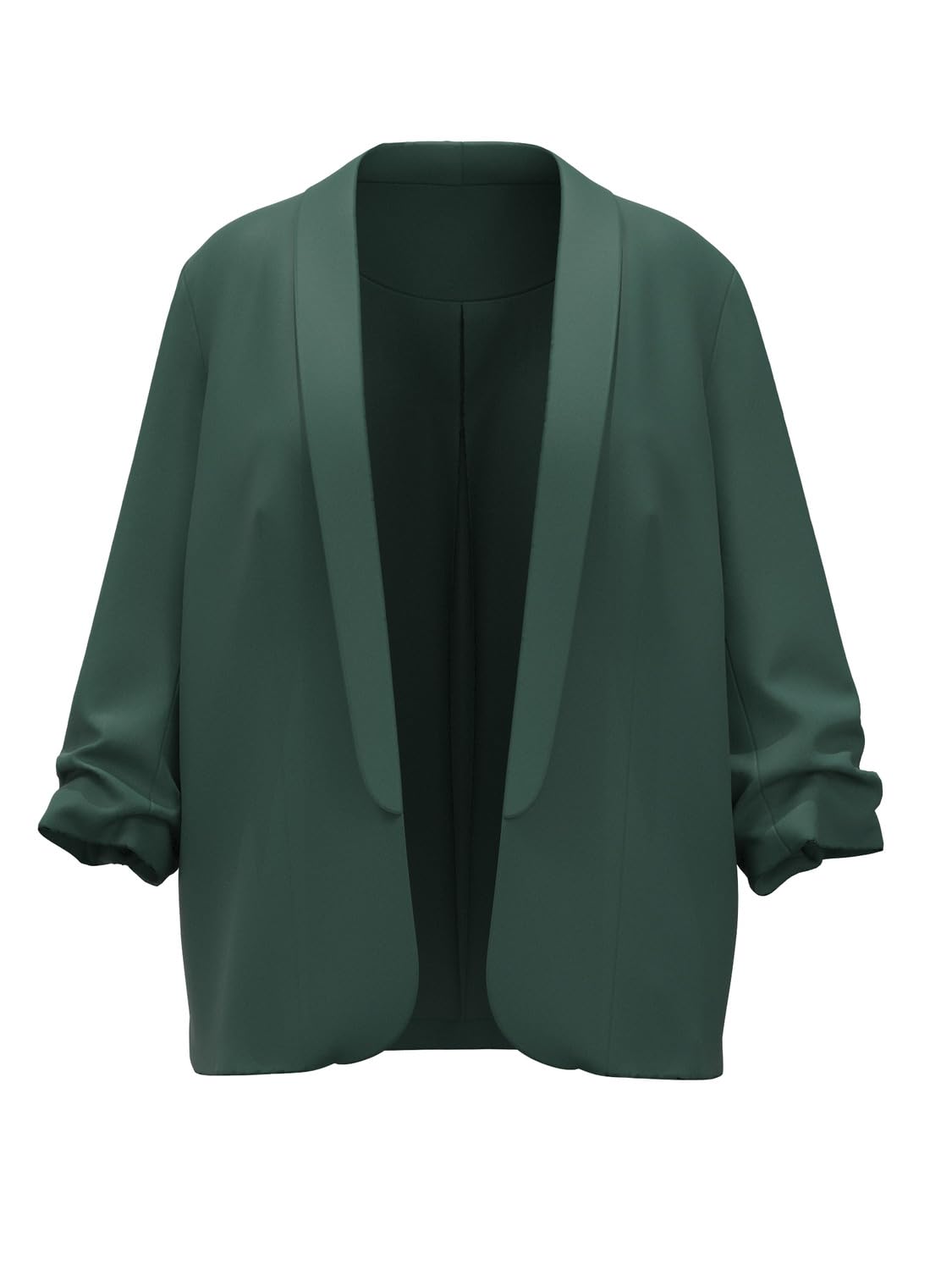 Pieces Blazer donna 52 Plus verde Deep Lichen Green