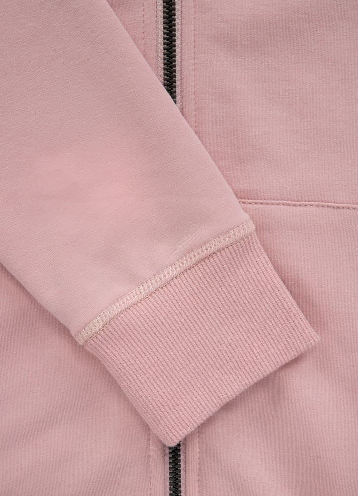 Pit Bull West Coast La Deta felpa donna rosa con cerniera