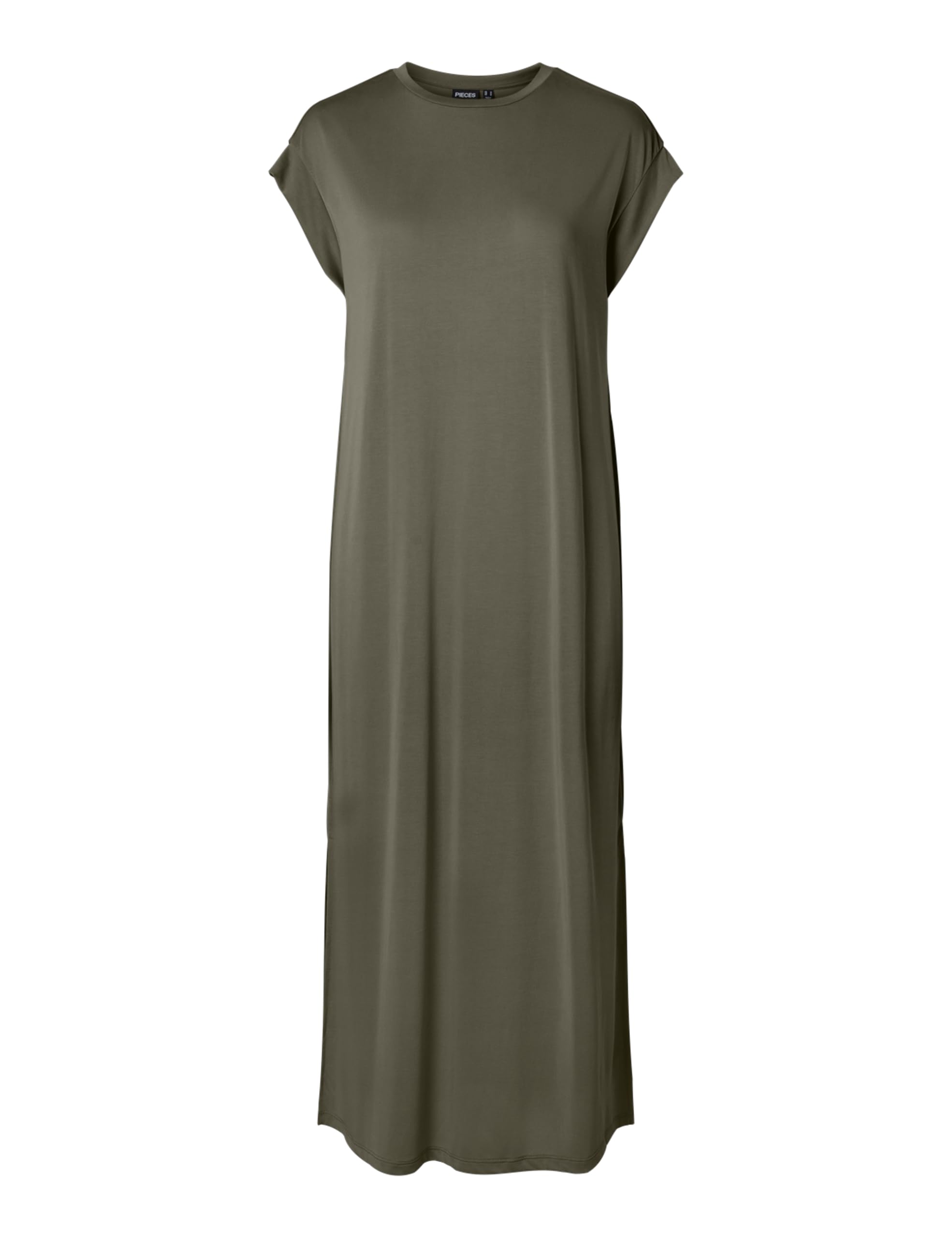Pieces Pcanora SS O-Neck Lena Dress Jrs abito donna XL jersey