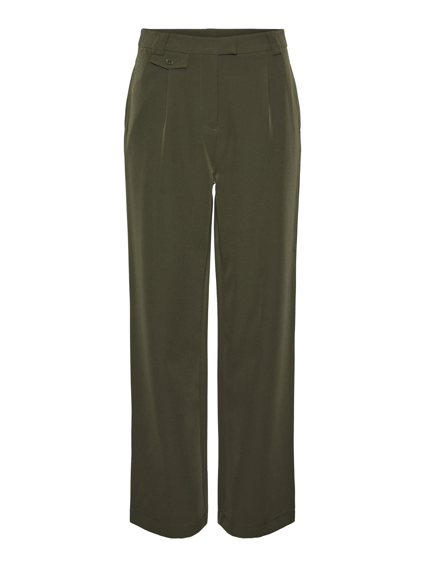 Pieces Pcnimora HW Pants BC pantaloni eleganti donna S vita alta