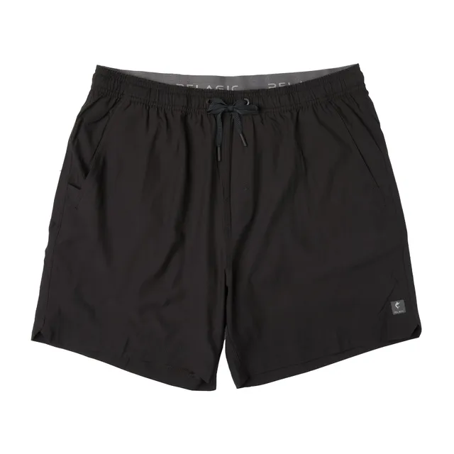 Pelagic Leiday shorts uomo nero elasticizzato