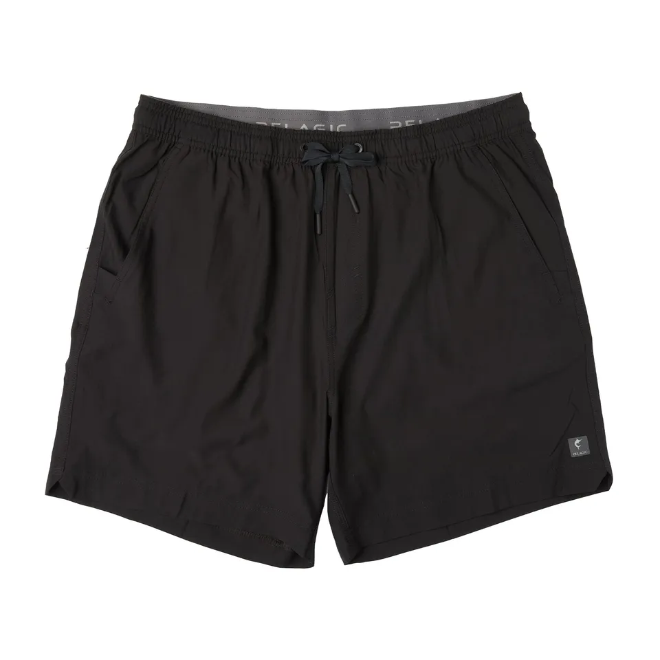 Pelagic Leiday shorts uomo nero elasticizzato