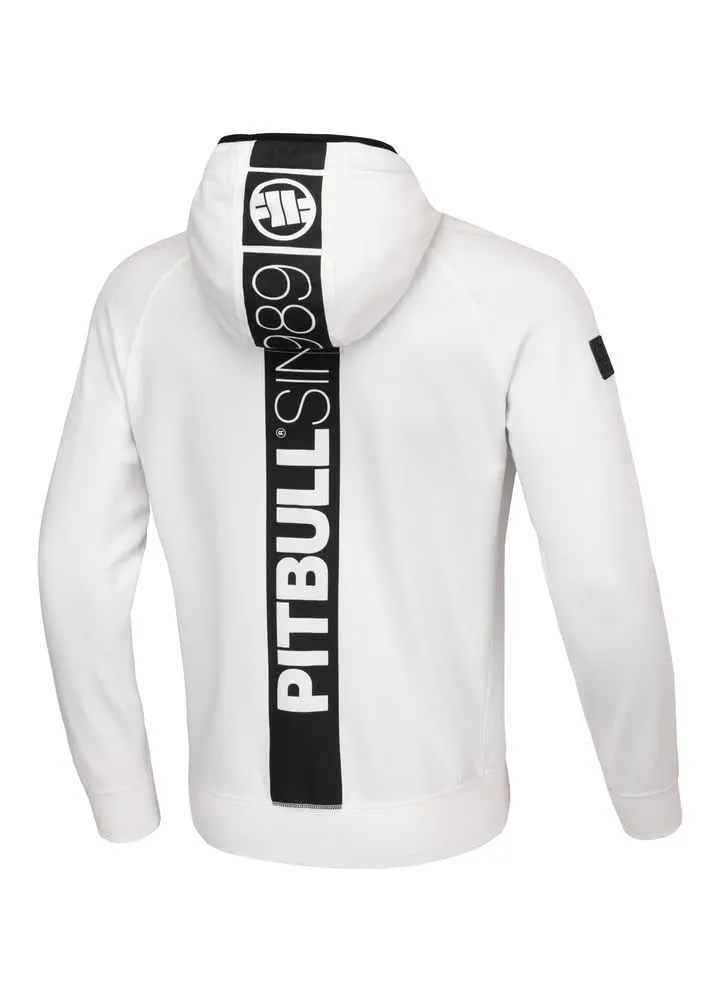 Pitbull West Coast Hermes Felpa Cappuccio Uomo Bianca L Cotone
