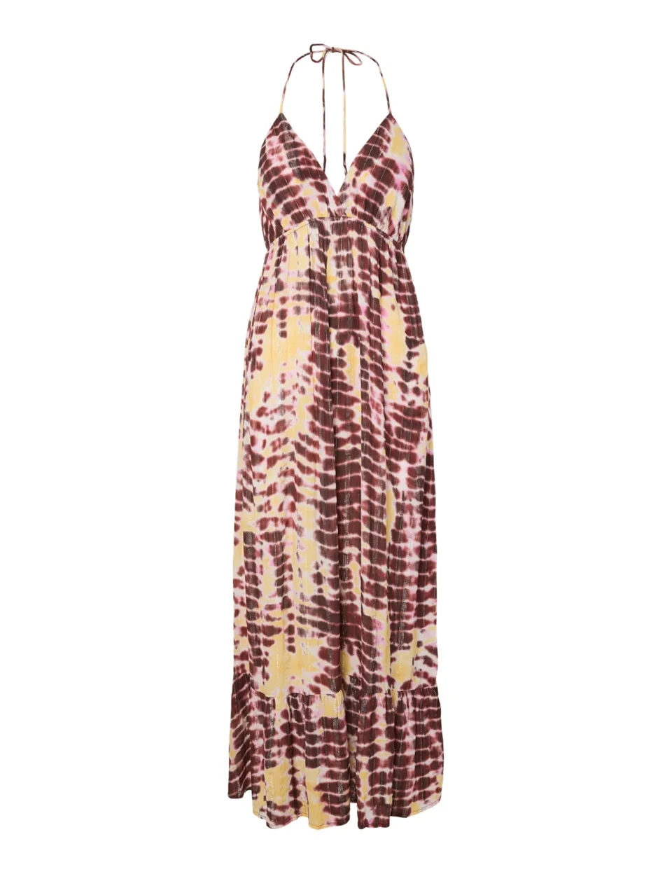Pieces Pckaya Strap Lurex abito donna spalline lurex