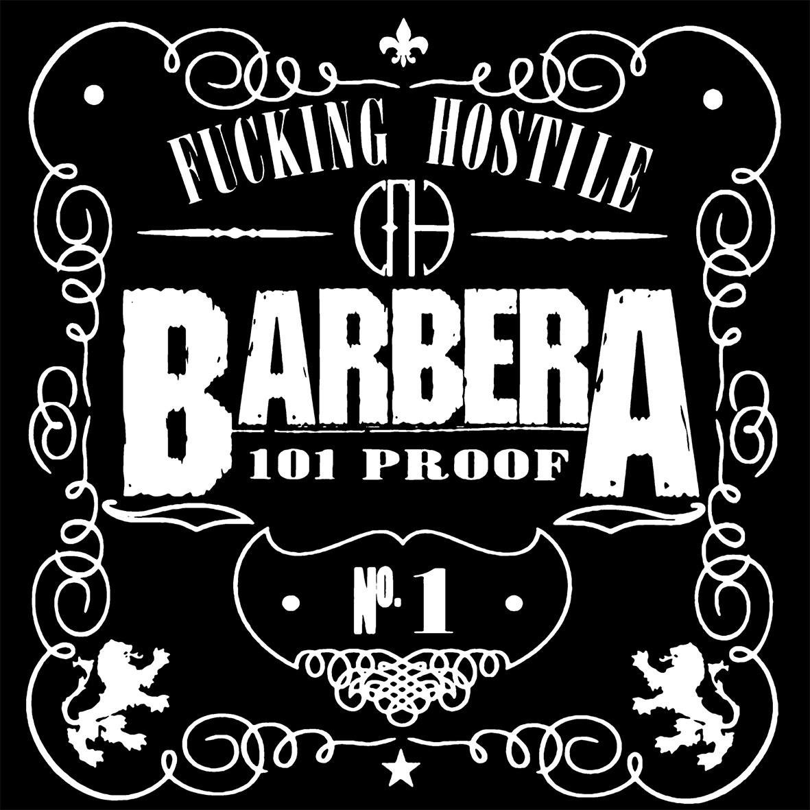 Matrix Music Store Alcoholic-Tee Barbera Hostile t-shirt unisex