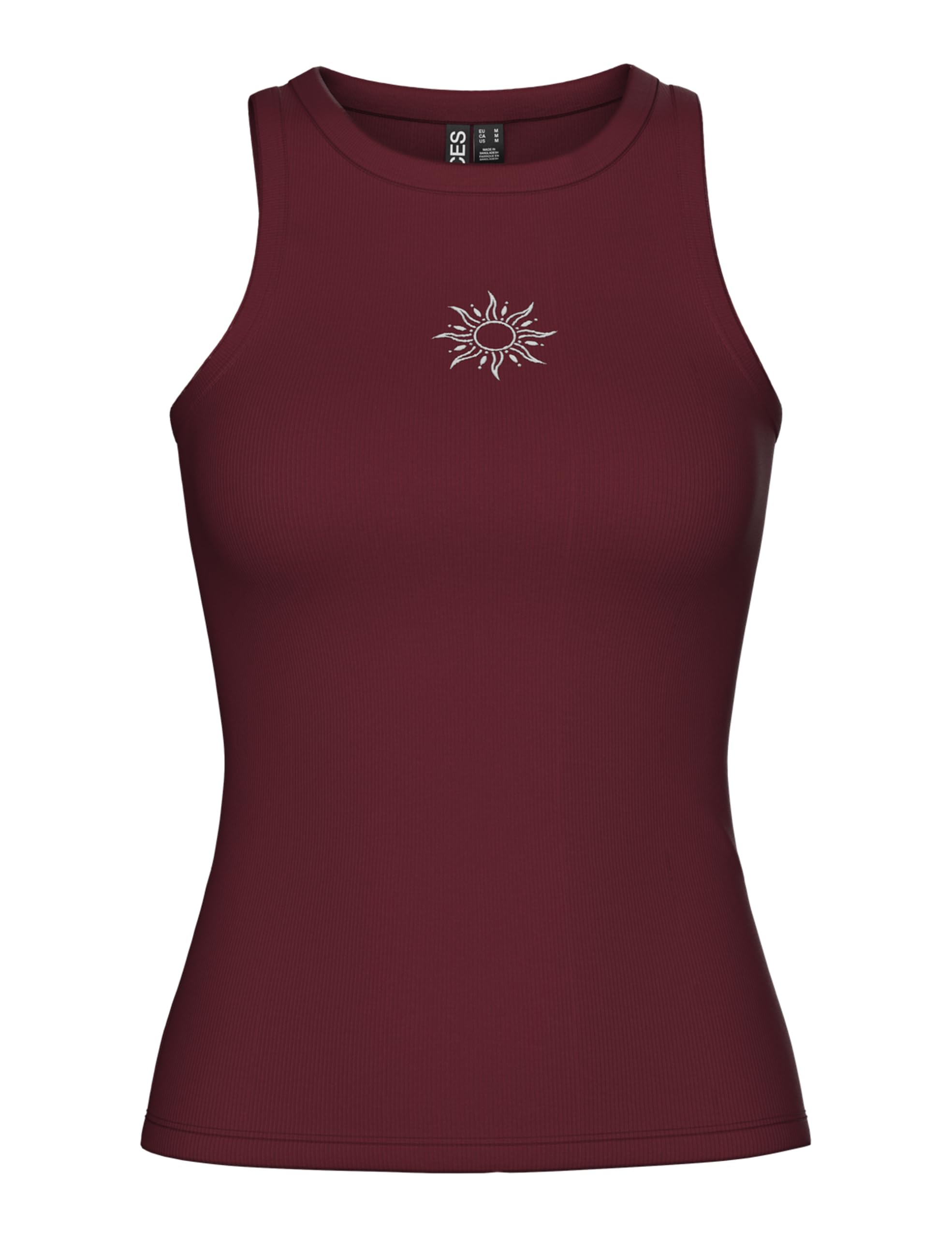Pieces Pcmay Canotta Boxer Ricamata L Traspirante