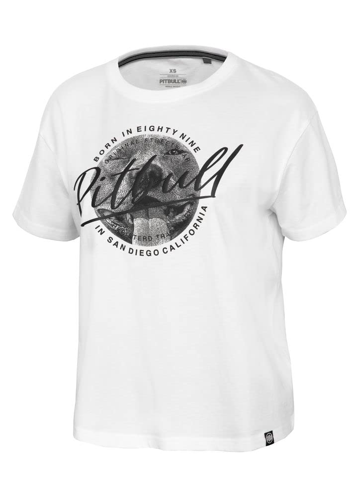 Pit Bull West Coast Pretty maglietta donna oversize cotone