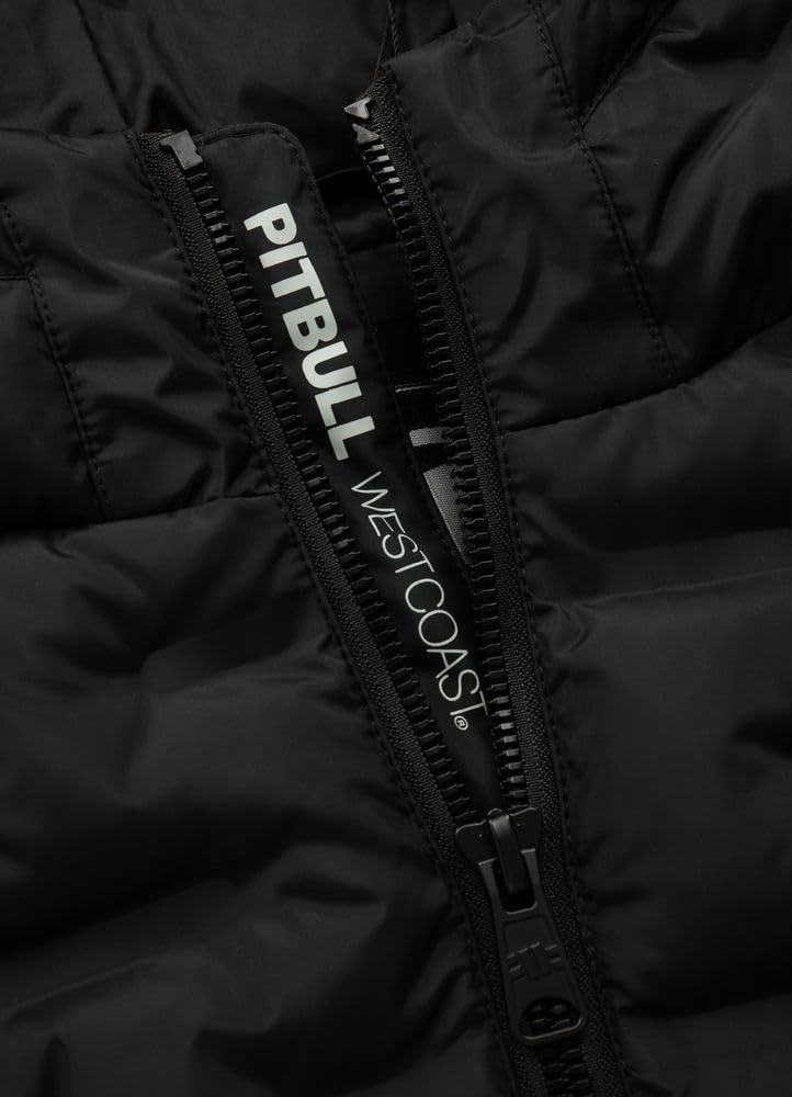 Pitbull Carver gilet uomo con cappuccio caldo sportivo