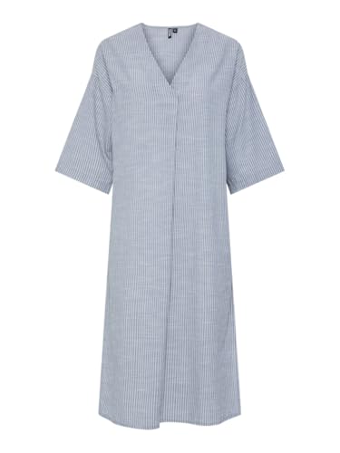 Pieces Pcapia 2/4 V-Neck Midi Dress vestito XS scollo a V