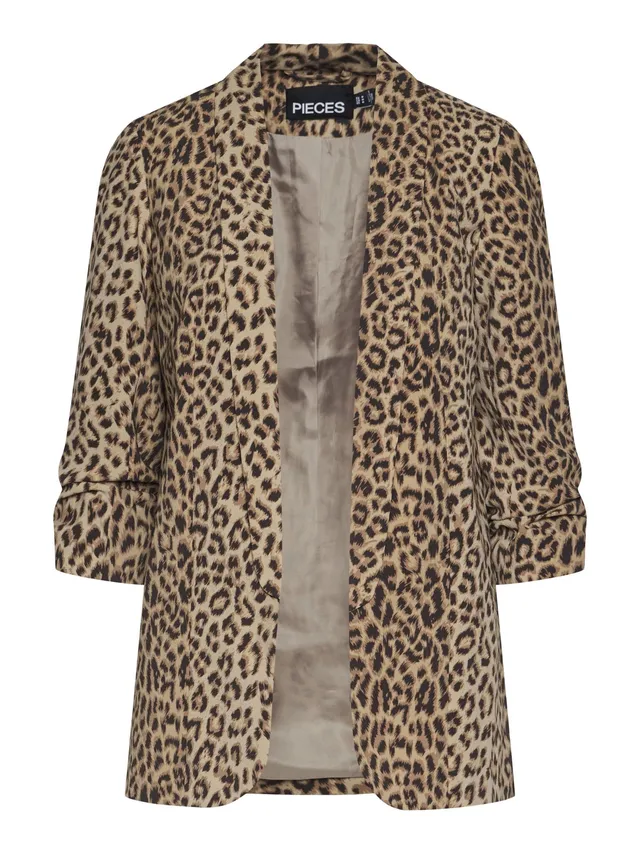Pieces Pcbosella blazer donna monopetto cotone