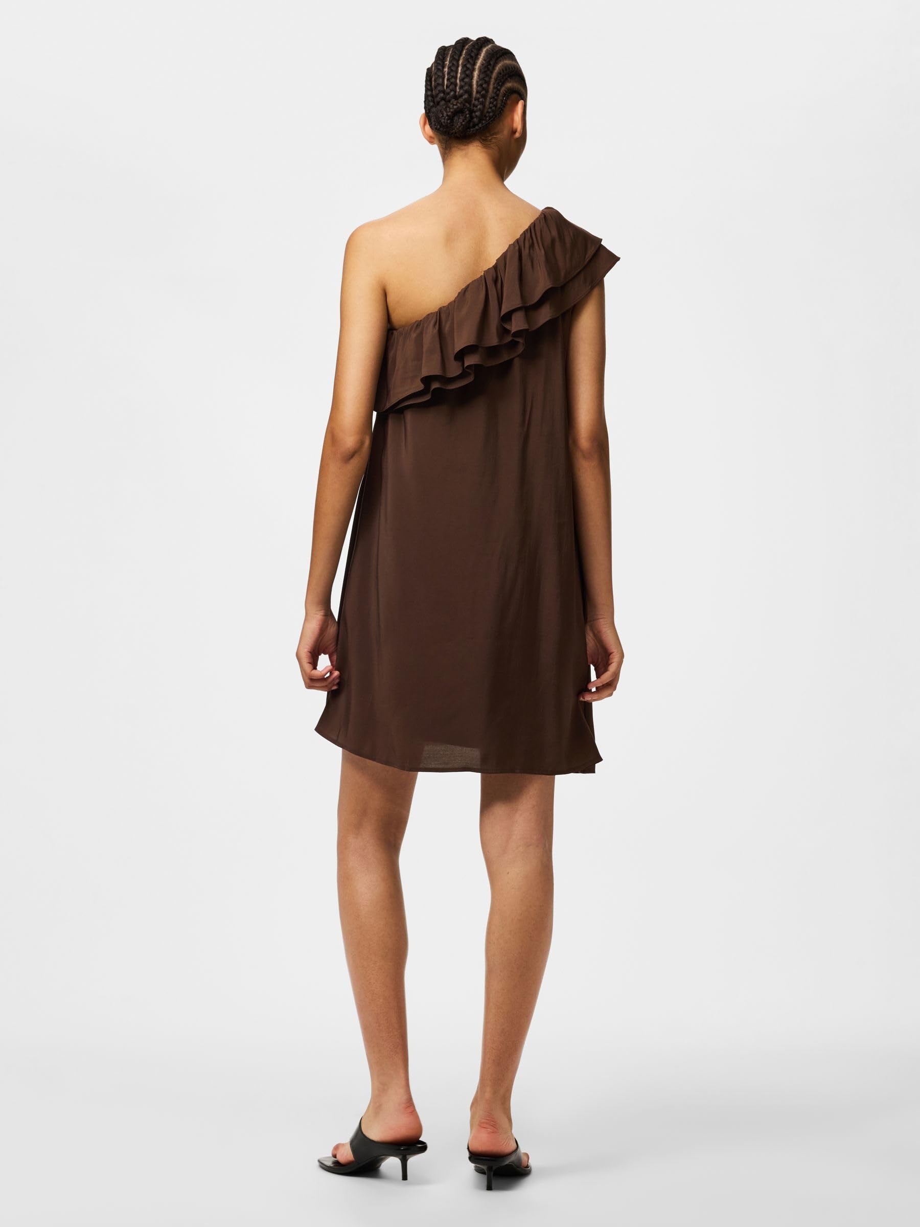 Pieces Pcpenelope Vestito Monospalla Donna Uso Quotidiano