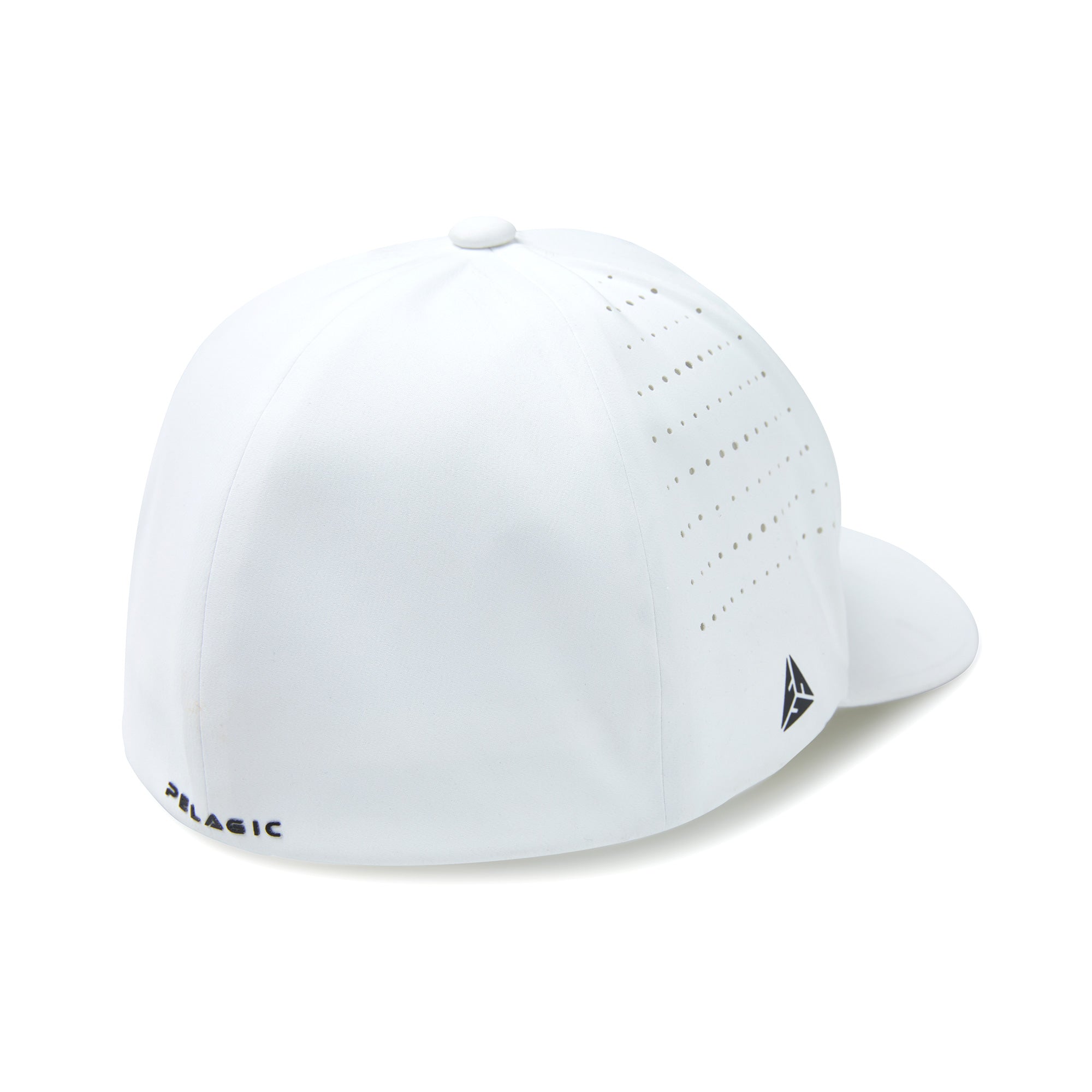 Pelagic Flexfit Delta Icon cappello uomo S/M bianco