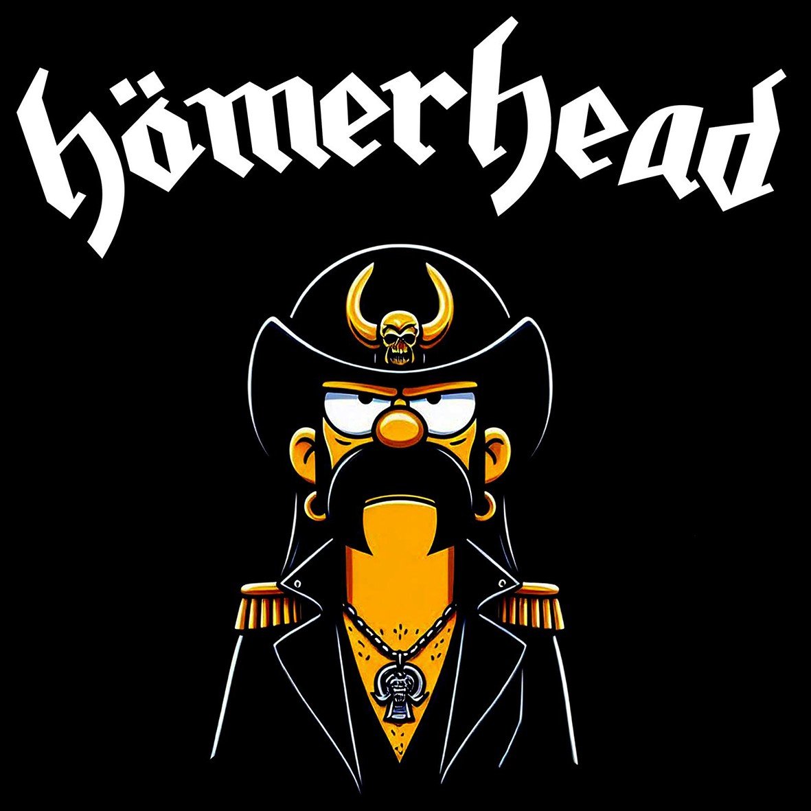 Matrix Homerhead Lemmy t-shirt unisex cotone