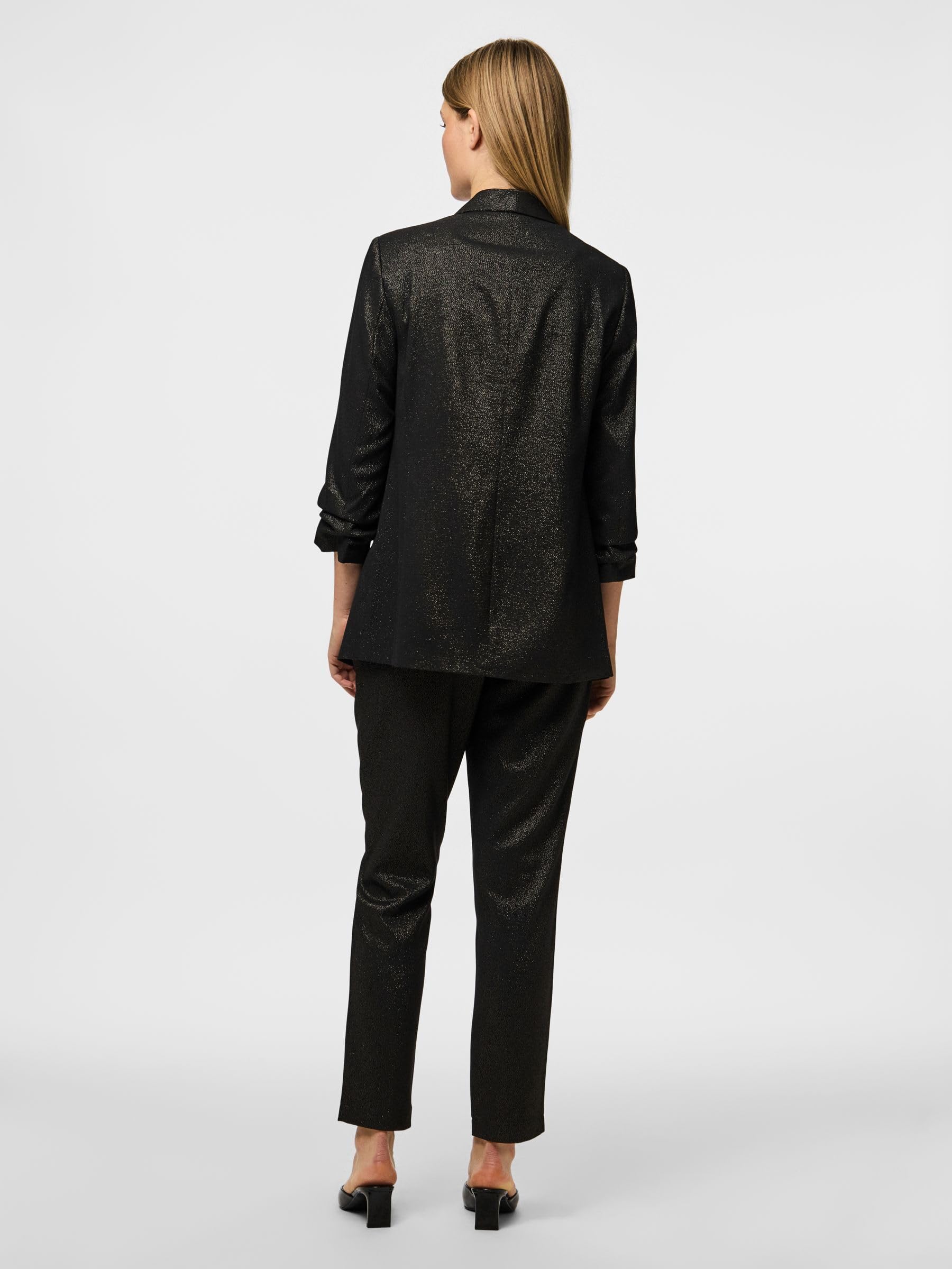 PIECES Pcbosella 3/4 Glitter Blazer Noos donna Nero