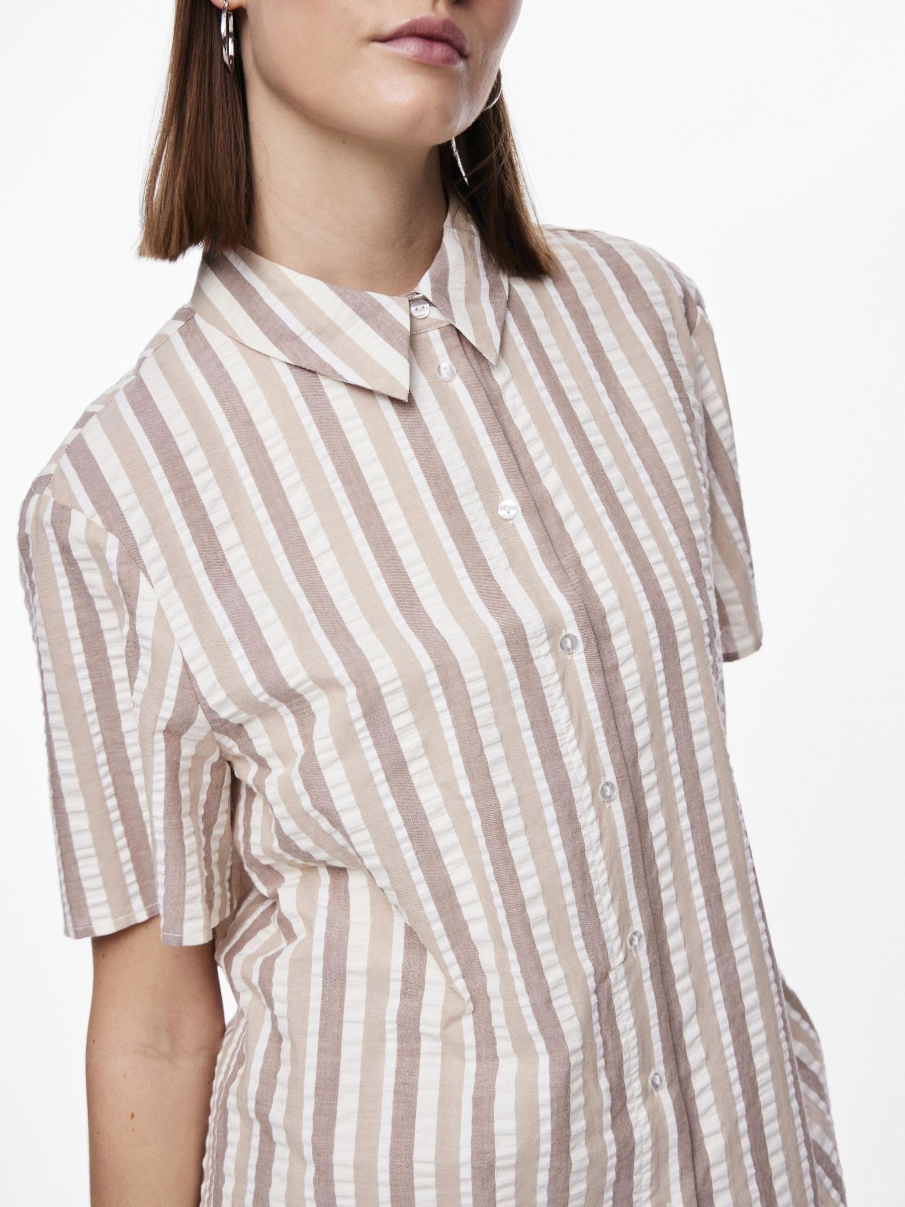 Pieces PCAITLYN camicia maniche corte XL