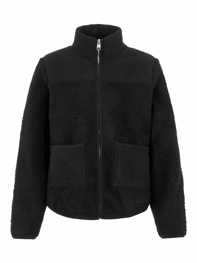 Pieces Orsadie Teddy giacca donna morbida calda